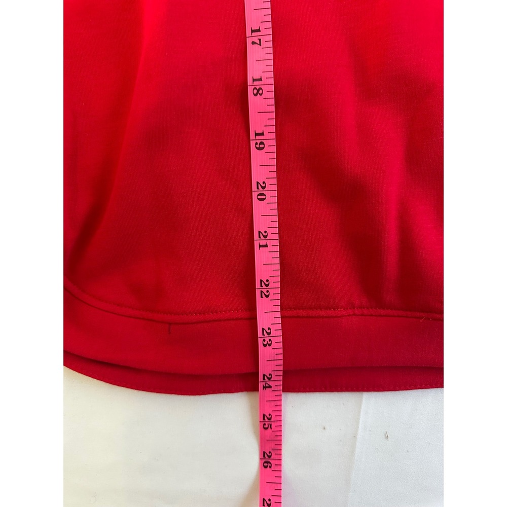 Ohio‎ State Buckeyes Champion Ladies Red Crew Neck Sweatshirt College Apparel - Picture 6 of 6
